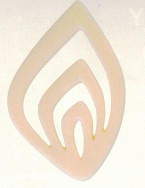 Garnish Mould MA 20-D013 from Mangharam helps make Chocolate Garnishes for cakes, pastries, ice creams & desserts imparting a fine shine & finish to confections