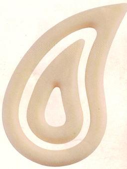 Garnish Mould MA 20-D025 from Mangharam helps make Chocolate Garnishes for cakes, pastries, ice creams & desserts imparting a fine shine & finish to confections