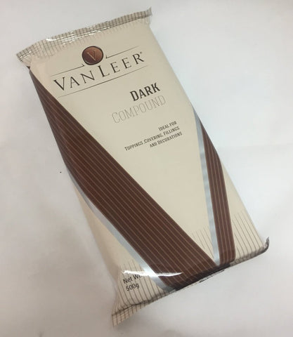 Van Leer Dark Choco Compound (500g)- 3 Kg Box