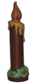 Mangharam Christmas Candle Chocolate Mould H441027X - Mangharam Chocolate Solutions