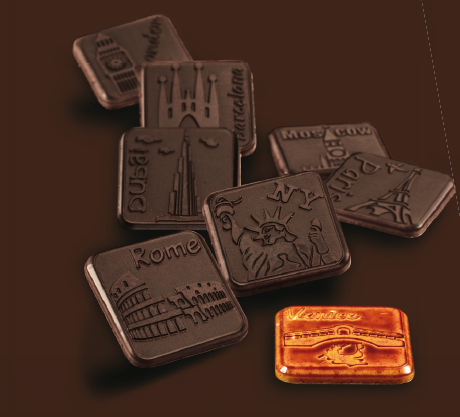 Polycarbonate Martellato MA6006  Chocolate Mould from Mangharam Chocolate Solutions, India