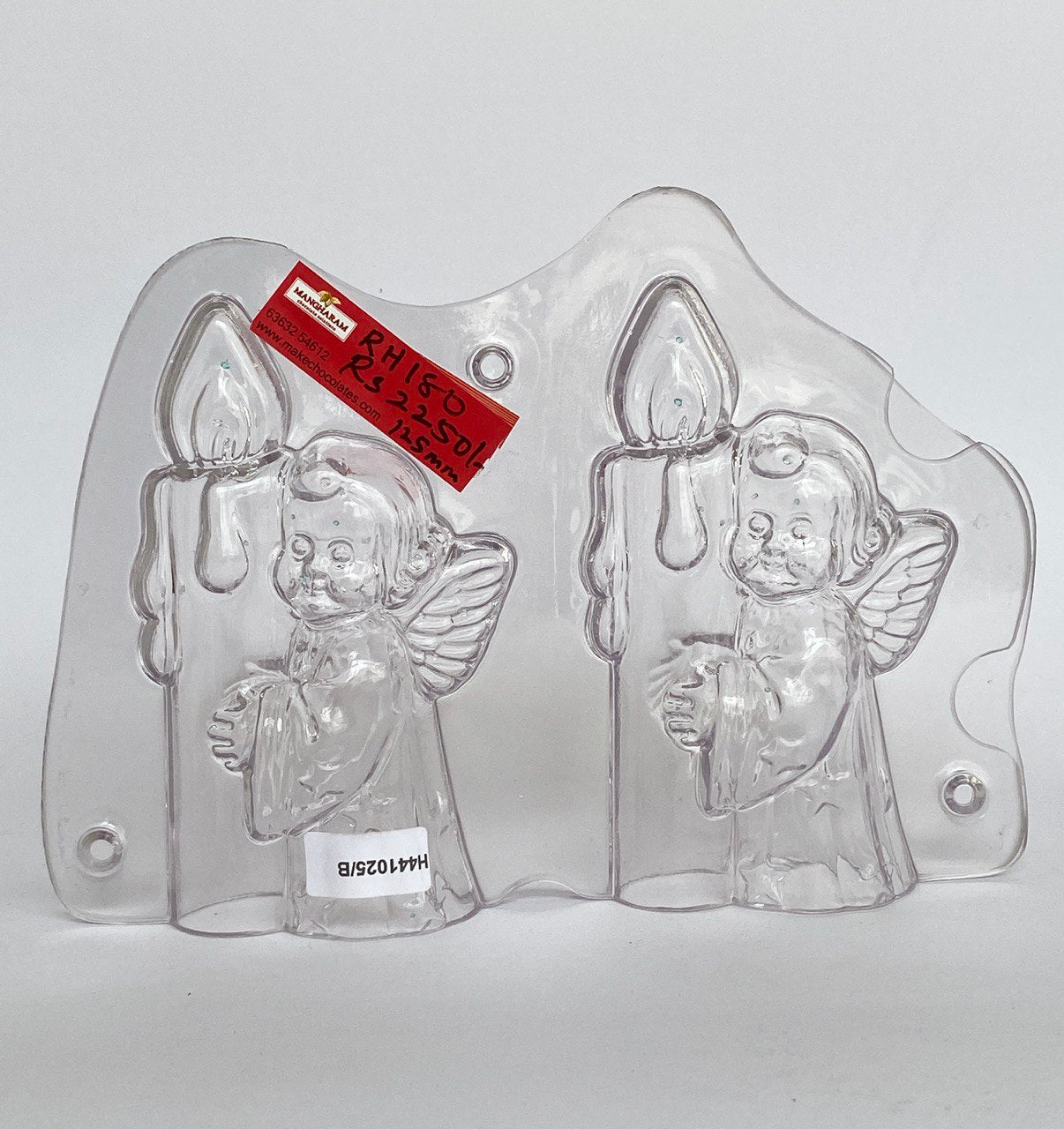 Mangharam Christmas Angel with Candle Chocolate Mould MAC001S