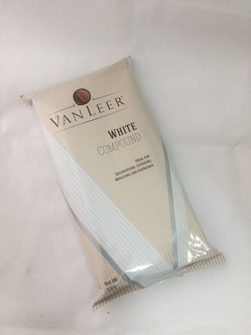 Van Leer White Choco Compound (500g) 10 Kg Box - Mangharam Chocolate Solutions