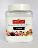 Mangharam Chocolate & Cream soluble Colour WHITE- 100 gms Jar